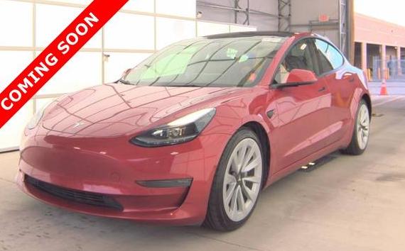 TESLA MODEL 3 2022 5YJ3E1EBXNF186041 image